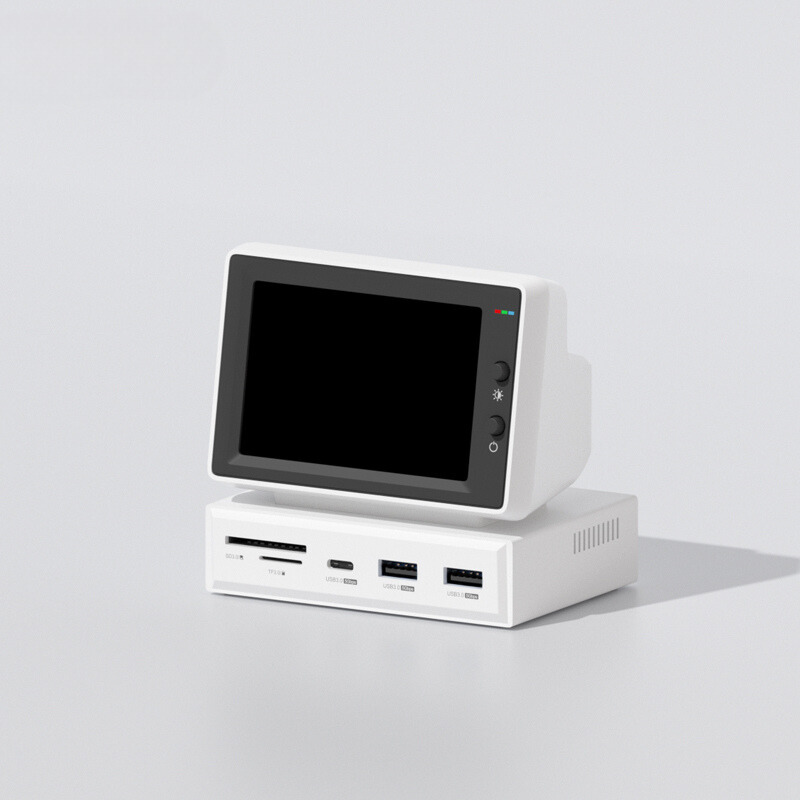 Retro Mini Desktop Monitor