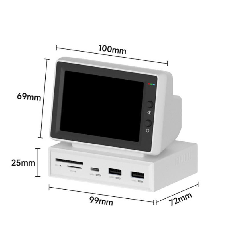 Retro Mini Desktop Monitor