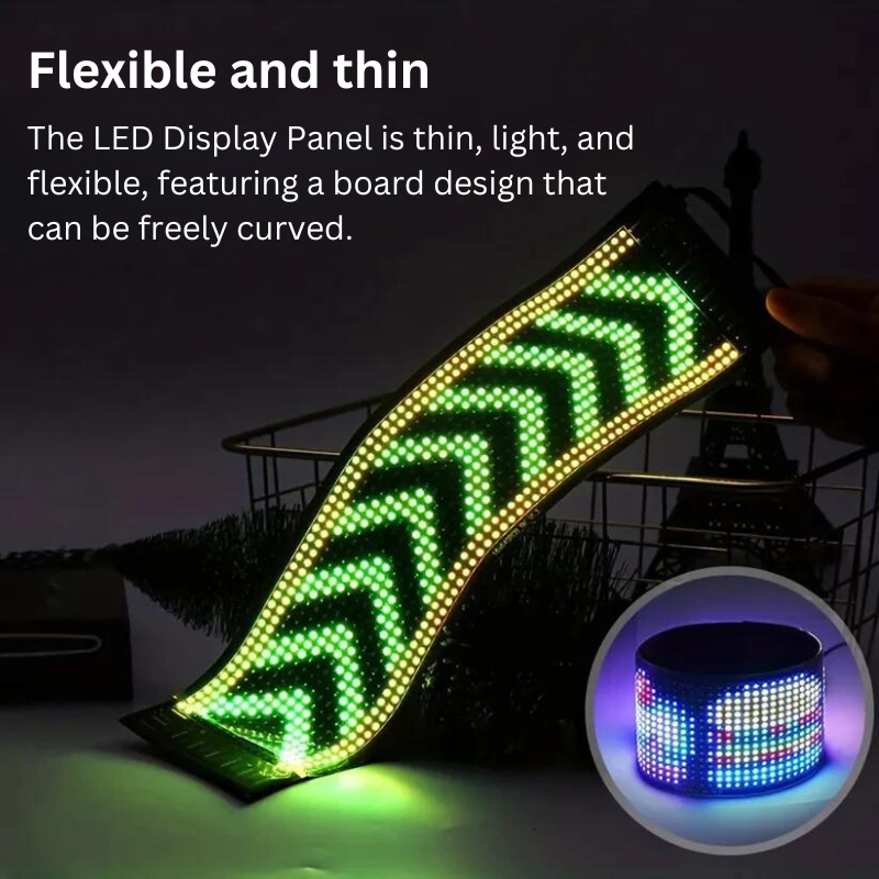 GlowRider™ - LED Display Panel For Car