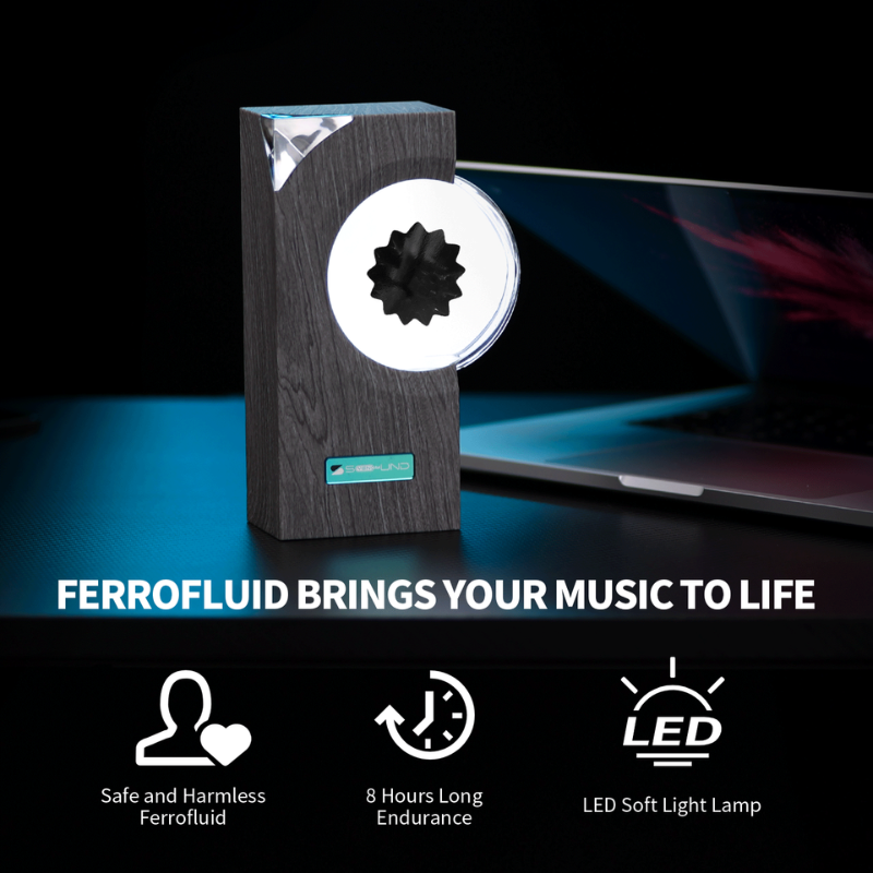VibroMystic™ - Ferrofluid Sound Visualizer