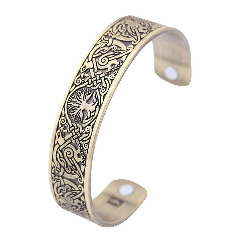 ANTIQUE CELTIC CUFF BANGLE