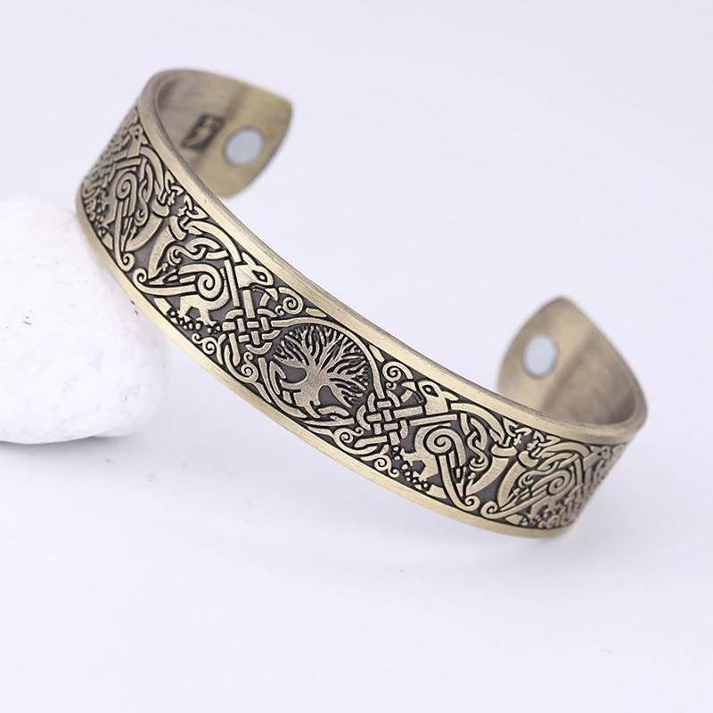 ANTIQUE CELTIC CUFF BANGLE