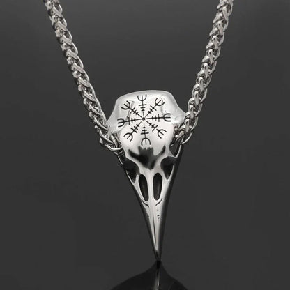 RAVEN SKULL PENDANT