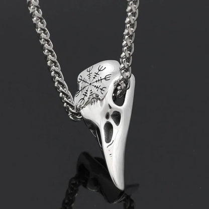 RAVEN SKULL PENDANT