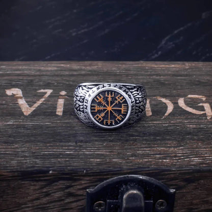 VEGVISIR RUNED RING